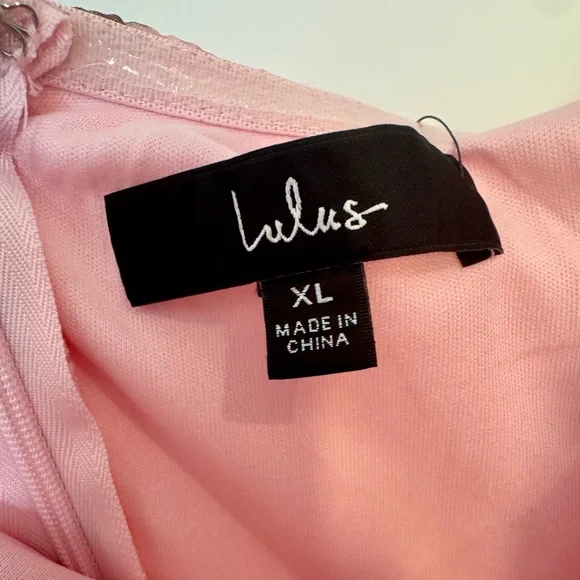 Lulu's Special Moment Strapless Bustier Pink Floral Maxi Dress Size XL NWT - Picture 16 of 16